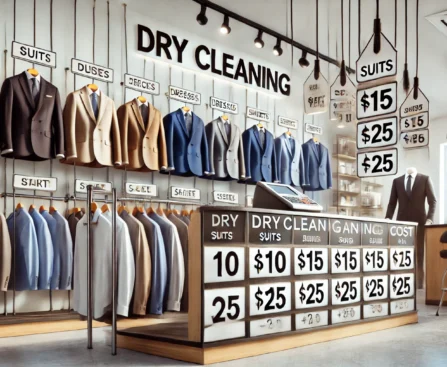 how much does dry cleaning cost