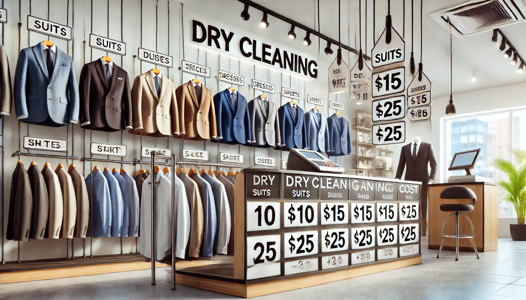 how much does dry cleaning cost