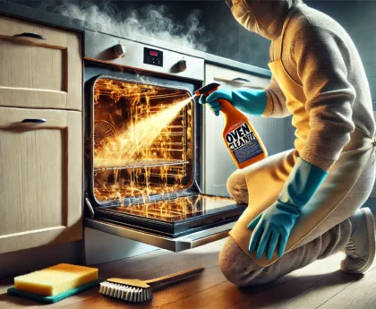 How to Clean Your Oven with Oven Cleaner