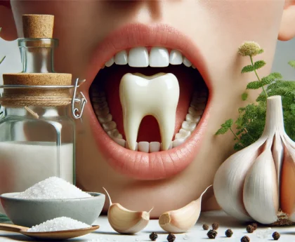 how to fix a cracked tooth naturally