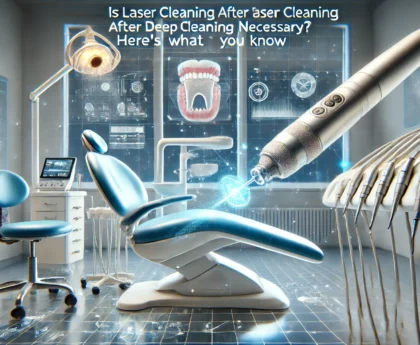 is laser cleaning after deep cleaning necessary