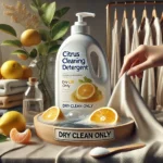 citrus-based cleaning detergent for dry clean only clothes