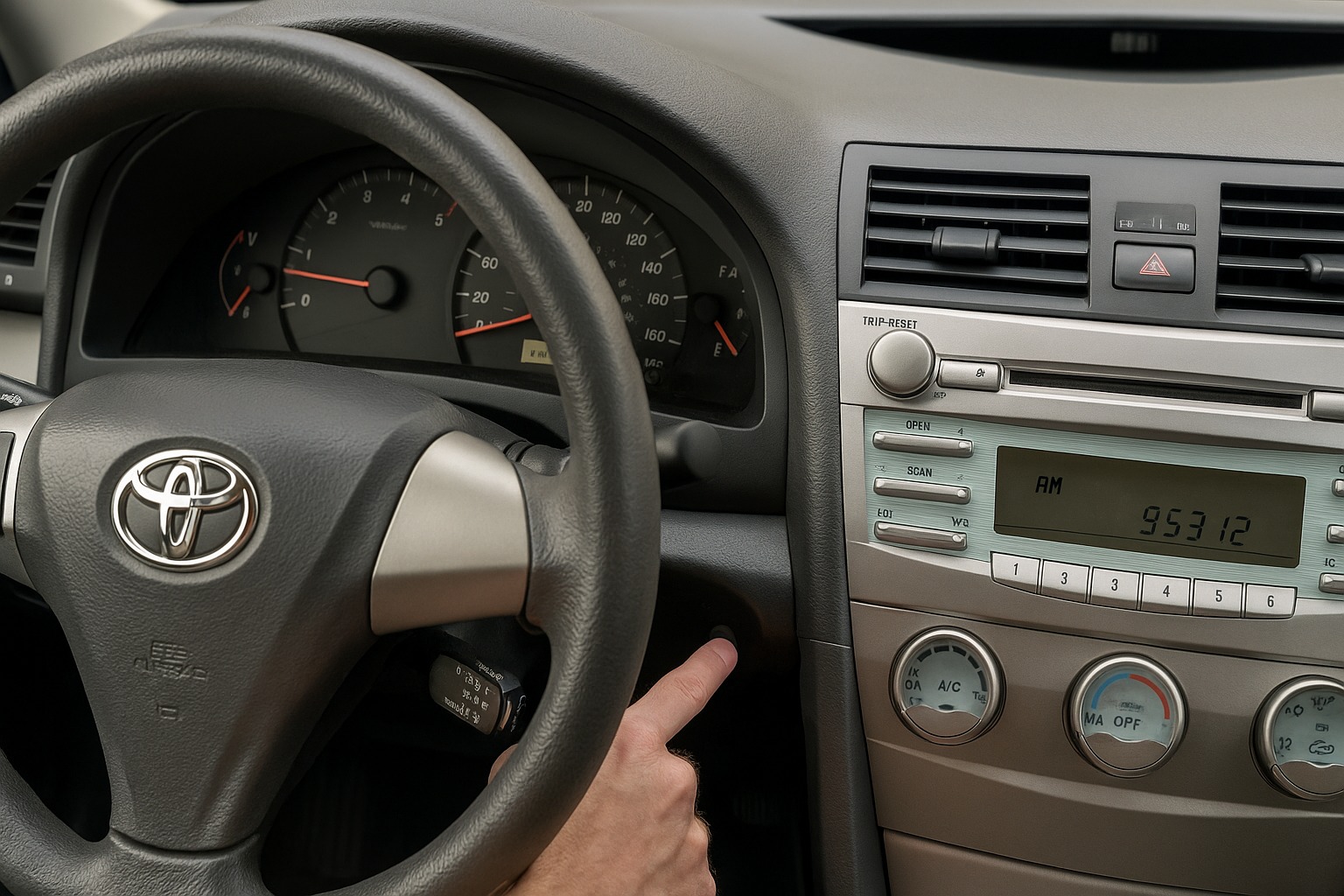 how to clear maintenance light on toyota camry