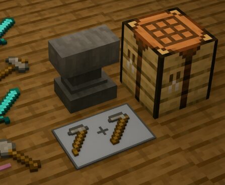 Repair Tools in Minecraft