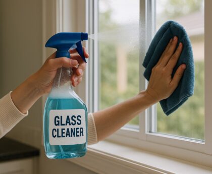 glass cleaner