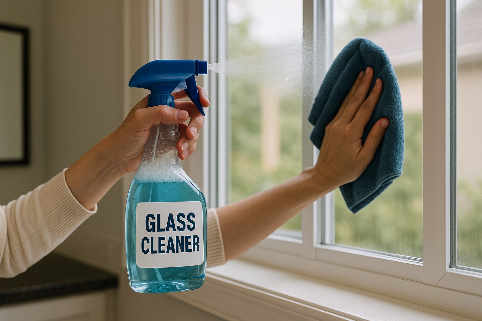 glass cleaner