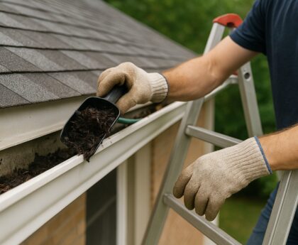 gutter cleaning
