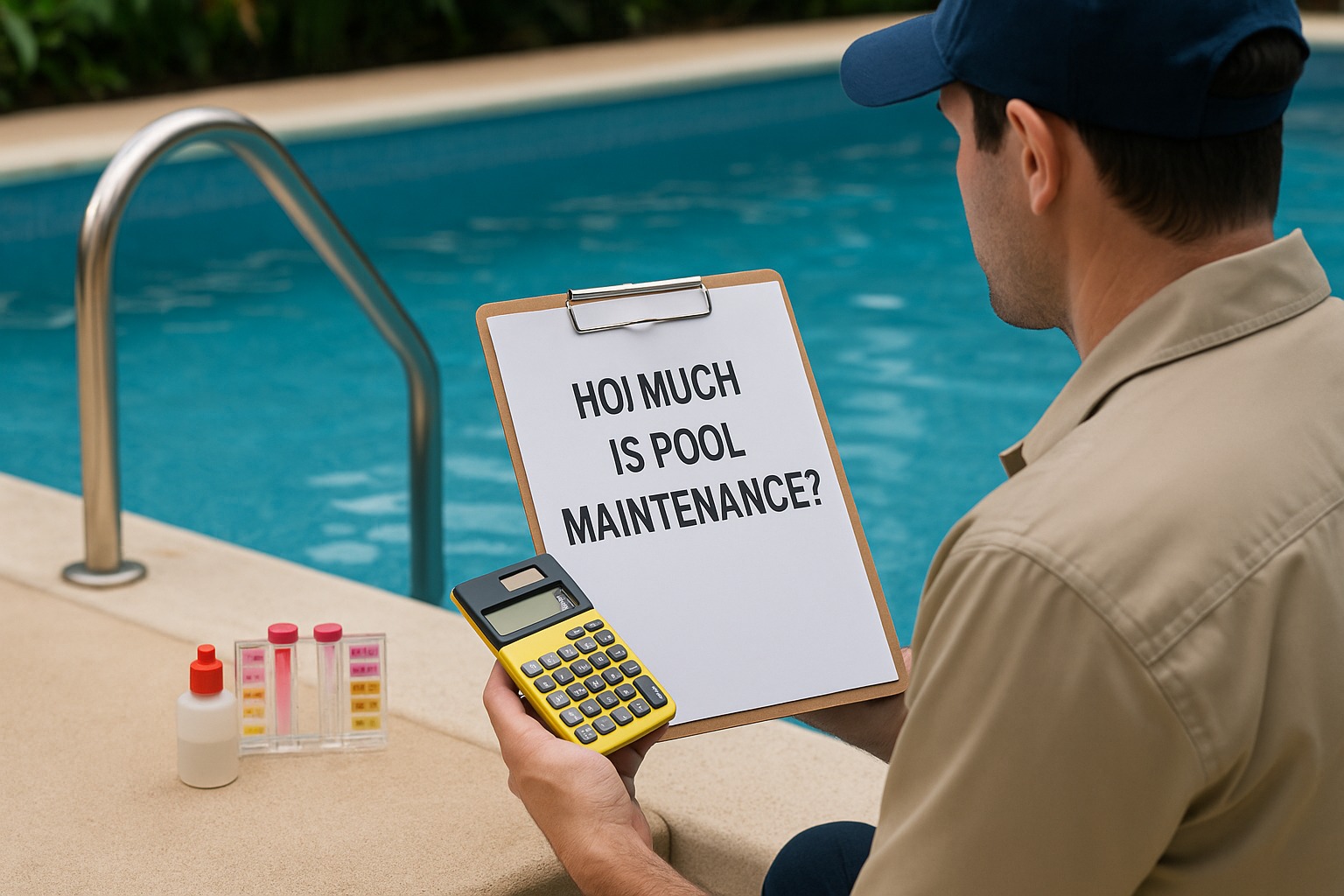 how much is pool maintenance​